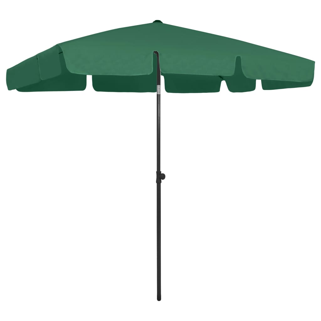 Beach Umbrella Green 78.7"x49.2"