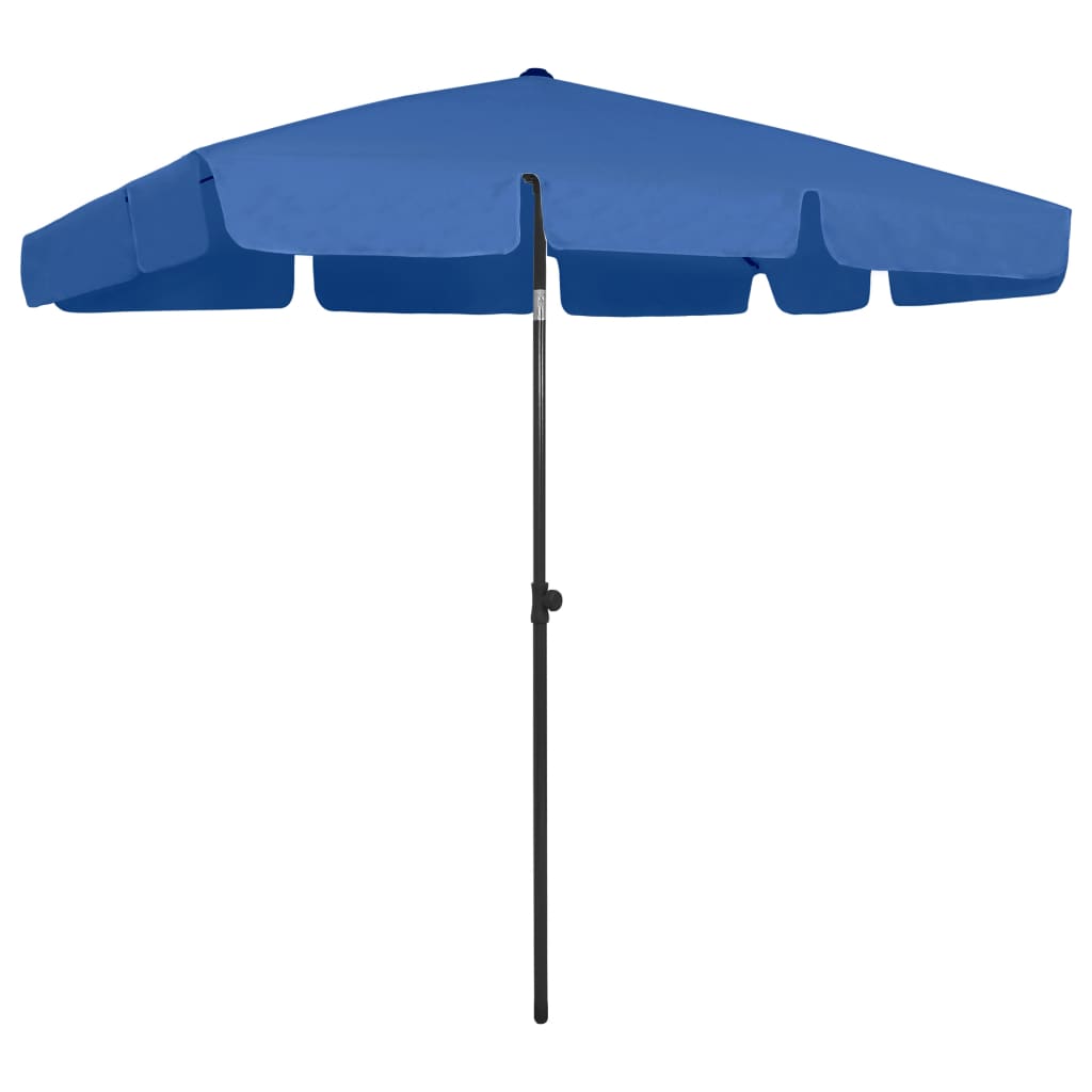 Beach Umbrella Azure Blue 78.7"x49.2"