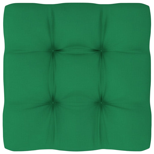 Pallet Sofa Cushion Green 23.6"x23.6"x3.9"