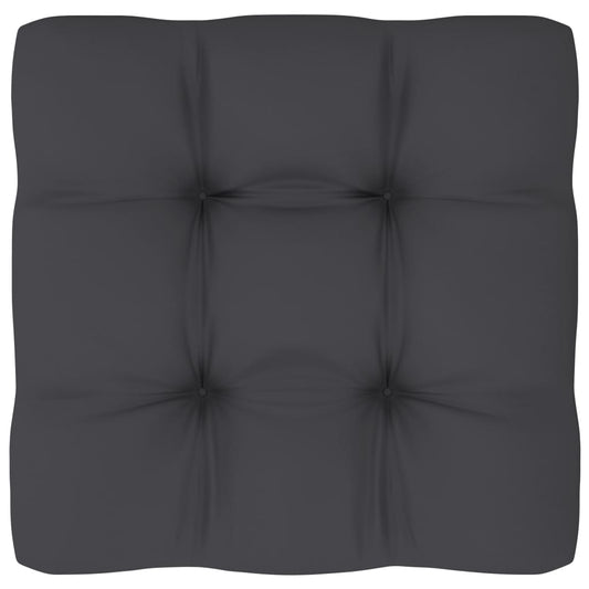 Pallet Sofa Cushion Anthracite 27.6"x27.6"x3.9"