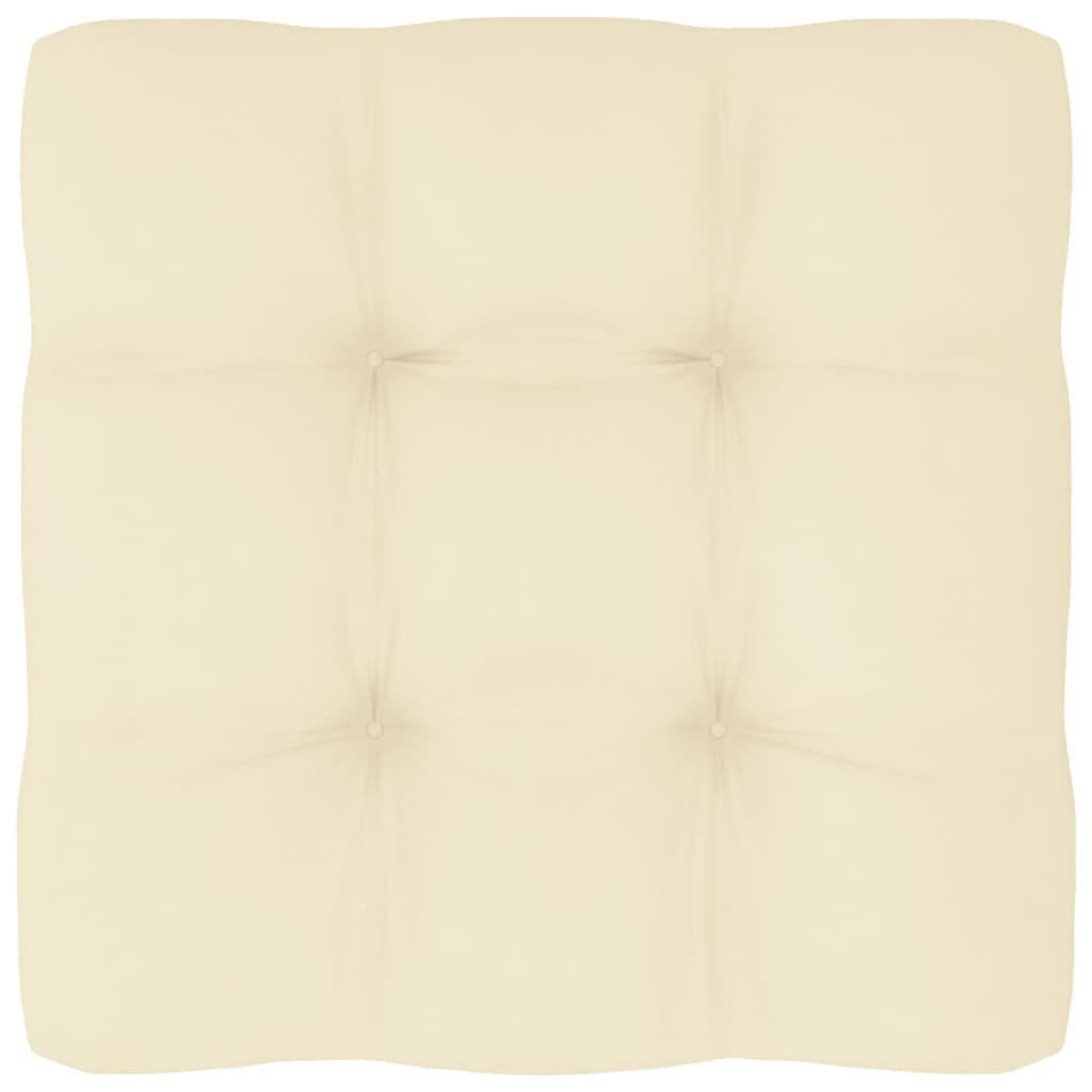 Pallet Sofa Cushion Cream 31.5"x31.5"x3.9"