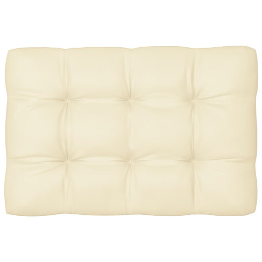 Pallet Sofa Cushion Cream 47.2"x31.5"x3.9"
