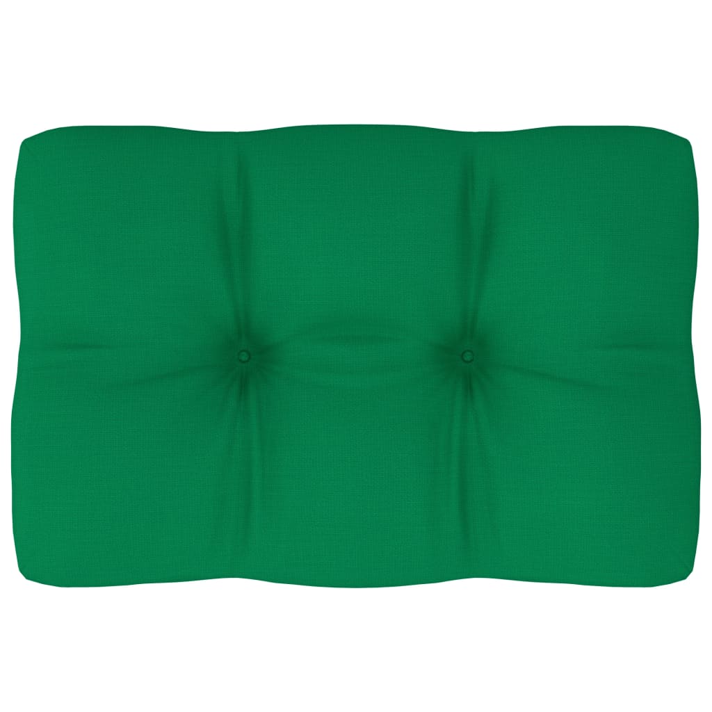 Pallet Sofa Cushion Green 23.6"x15.7"x3.9"