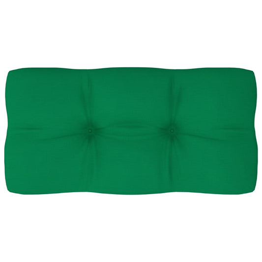 Pallet Sofa Cushion Green 31.5"x15.7"x3.9"