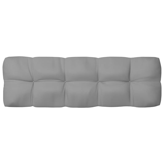 Pallet Sofa Cushion Gray 47.2"x15.7"x3.9"