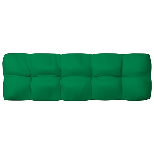 Pallet Sofa Cushion Green 47.2"x15.7"x3.9"