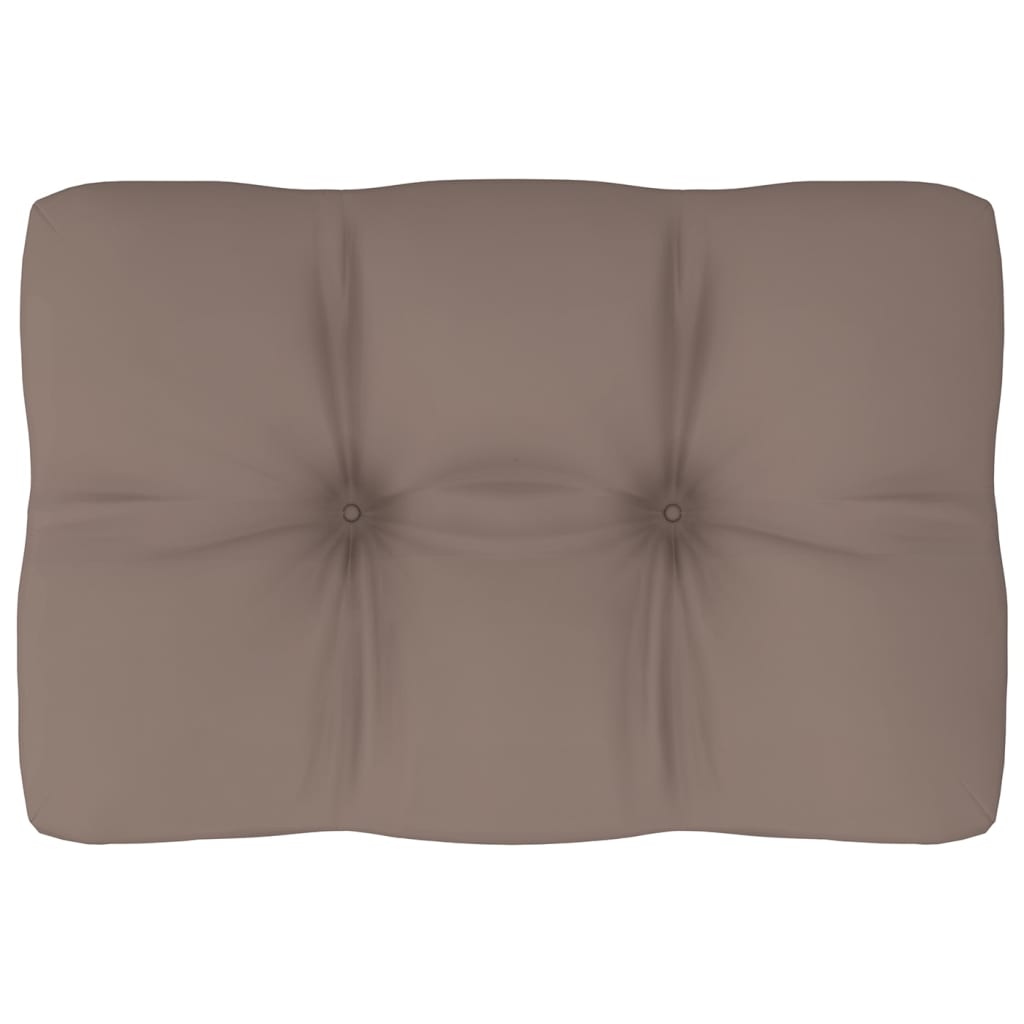 Pallet Sofa Cushion Taupe 23.6"x15.7"x3.9"