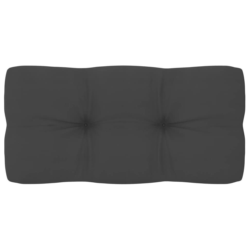 Pallet Sofa Cushion Anthracite 31.5"x15.7"x3.9"