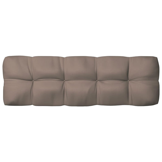 Pallet Sofa Cushion Taupe 47.2"x15.7"x3.9"