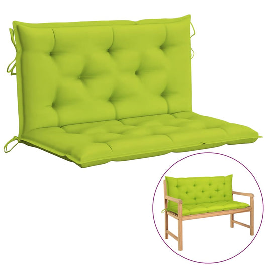 Cushion for Swing Chair Bright Green 39.4" Fabric