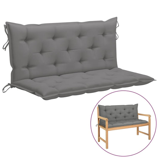 Cushion for Swing Chair Gray 47.2" Fabric