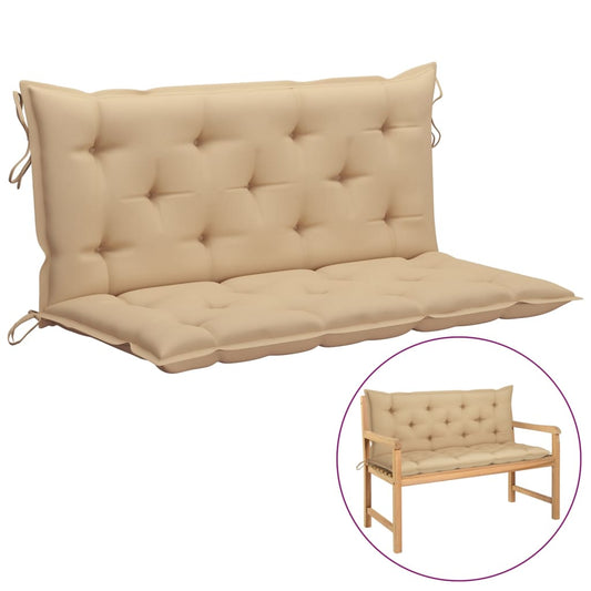 Cushion for Swing Chair Beige 47.2" Fabric