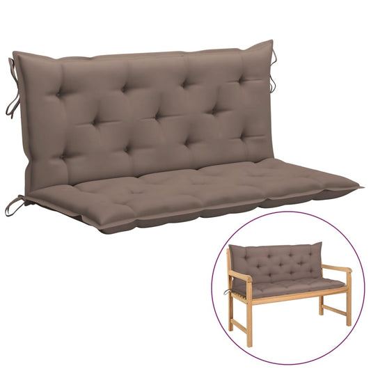 Cushion for Swing Chair Taupe 47.2" Fabric