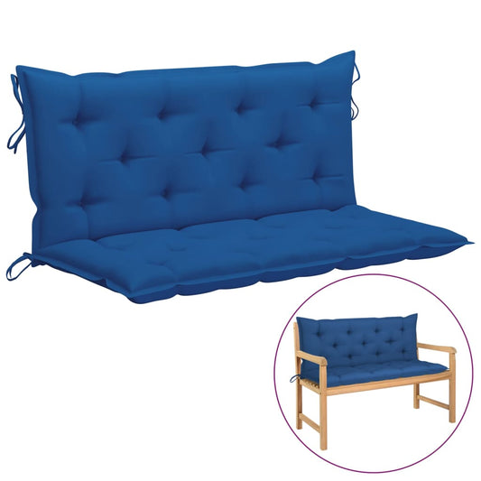 Cushion for Swing Chair Blue 47.2" Fabric
