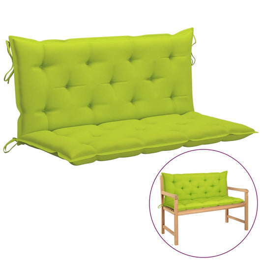 Cushion for Swing Chair Bright Green 47.2" Fabric