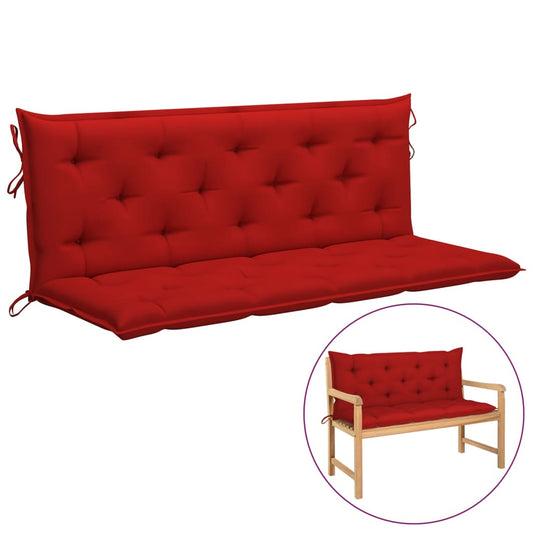 Cushion for Swing Chair Red 59.1" Fabric