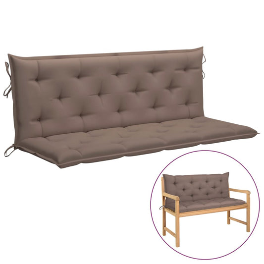 Cushion for Swing Chair Taupe 59.1" Fabric