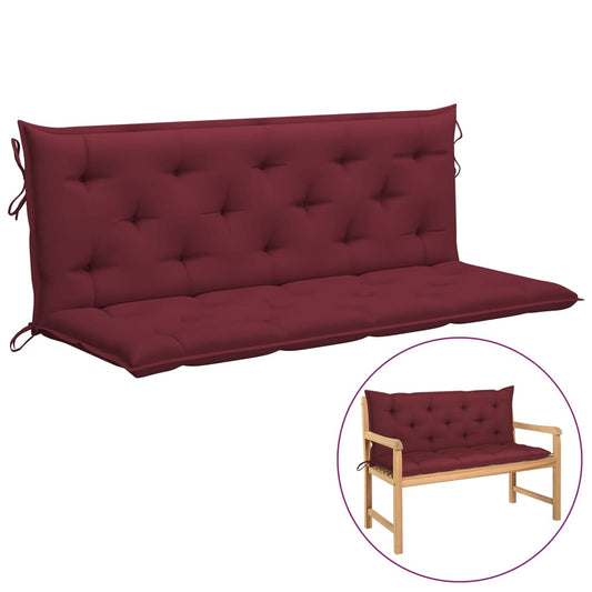 Cushion for Swing Chair Wine Red 59.1" Fabric