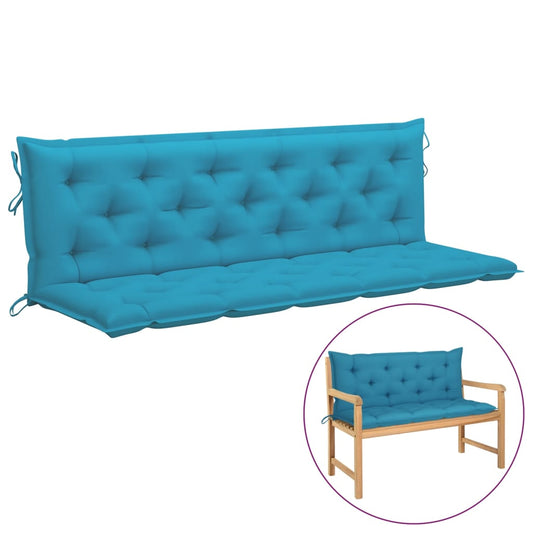 Cushion for Swing Chair Light Blue 70.9" Fabric