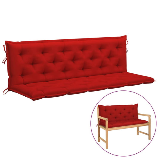 Cushion for Swing Chair Red 70.9" Fabric