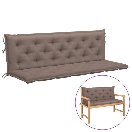 Cushion for Swing Chair Taupe 70.9" Fabric