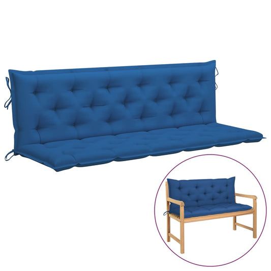 Cushion for Swing Chair Blue 70.9" Fabric