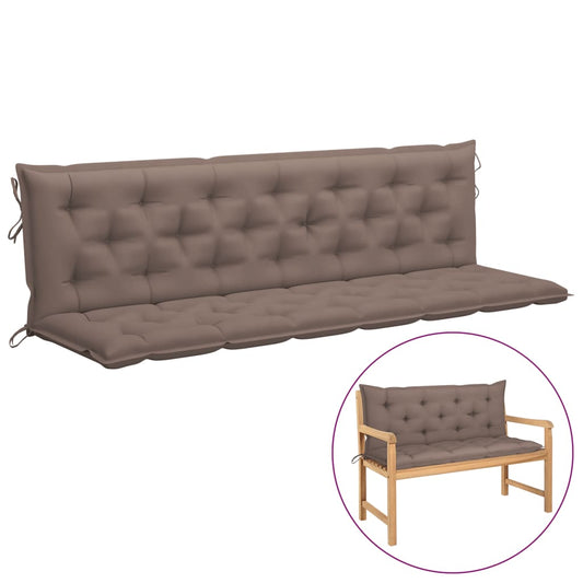 Cushion for Swing Chair Taupe 78.7" Fabric