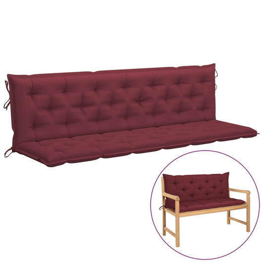 Cushion for Swing Chair Wine Red 78.7" Fabric