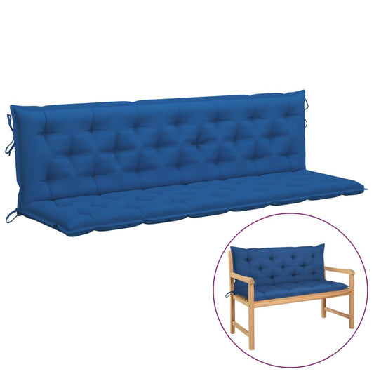 Cushion for Swing Chair Blue 78.7" Fabric