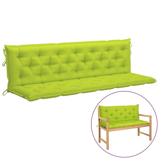 Cushion for Swing Chair Bright Green 78.7" Fabric
