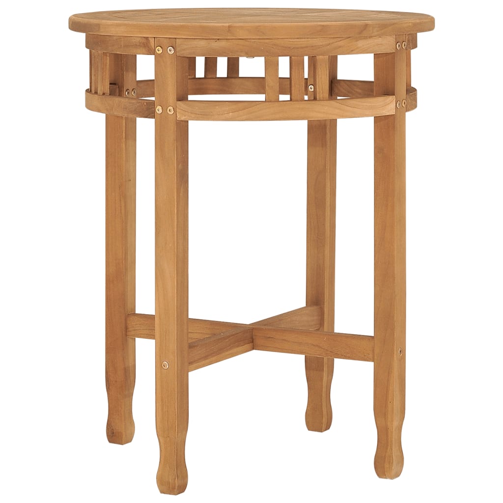 Bistro Table Ø23.6"x23.6" Solid Teak Wood