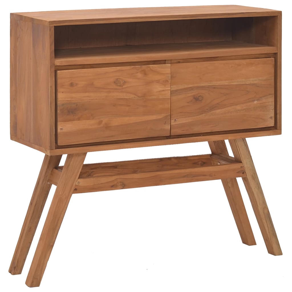 Console Table 31.5"x11.8"x31.5" Solid Teak Wood