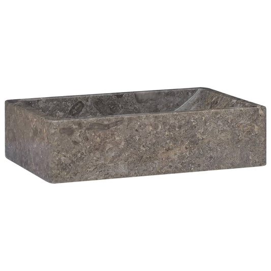 Sink Gray 17.7"x11.8"x4.7" Marble
