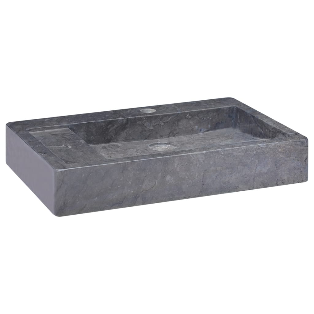 Sink Black 22.8"x15.4"x3.9" Marble