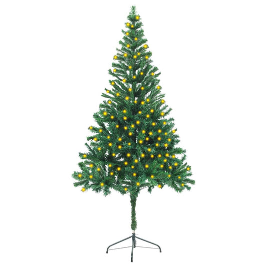 Artificial Christmas Tree with LEDs&Stand 70.9" 564 Branches