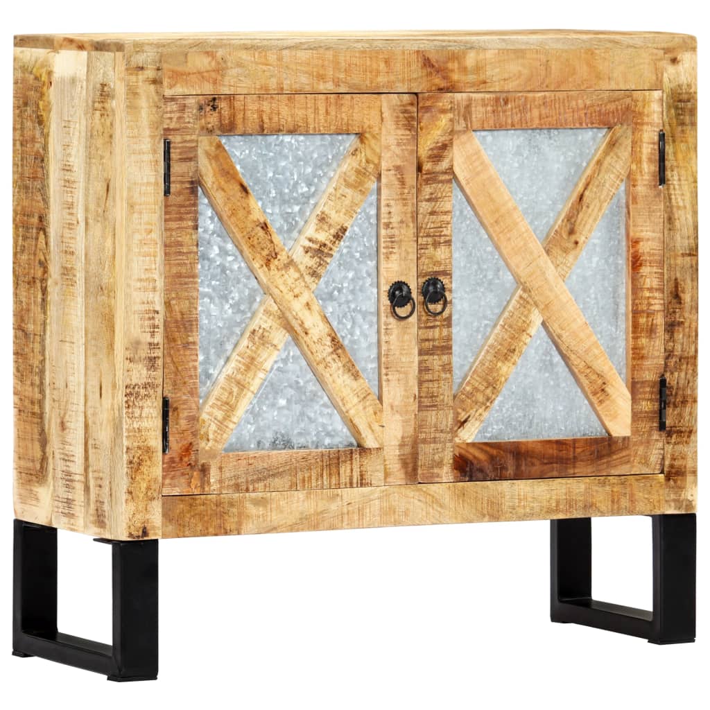 Sideboard 31.5"x11.8"x29.9" Solid Mango Wood