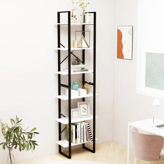Storage Shelf White 23.6"x11.8"x82.7" Solid Wood Pine
