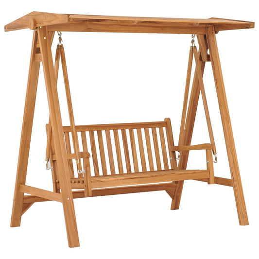 Swing Bench 66.9" Solid Teak Wood