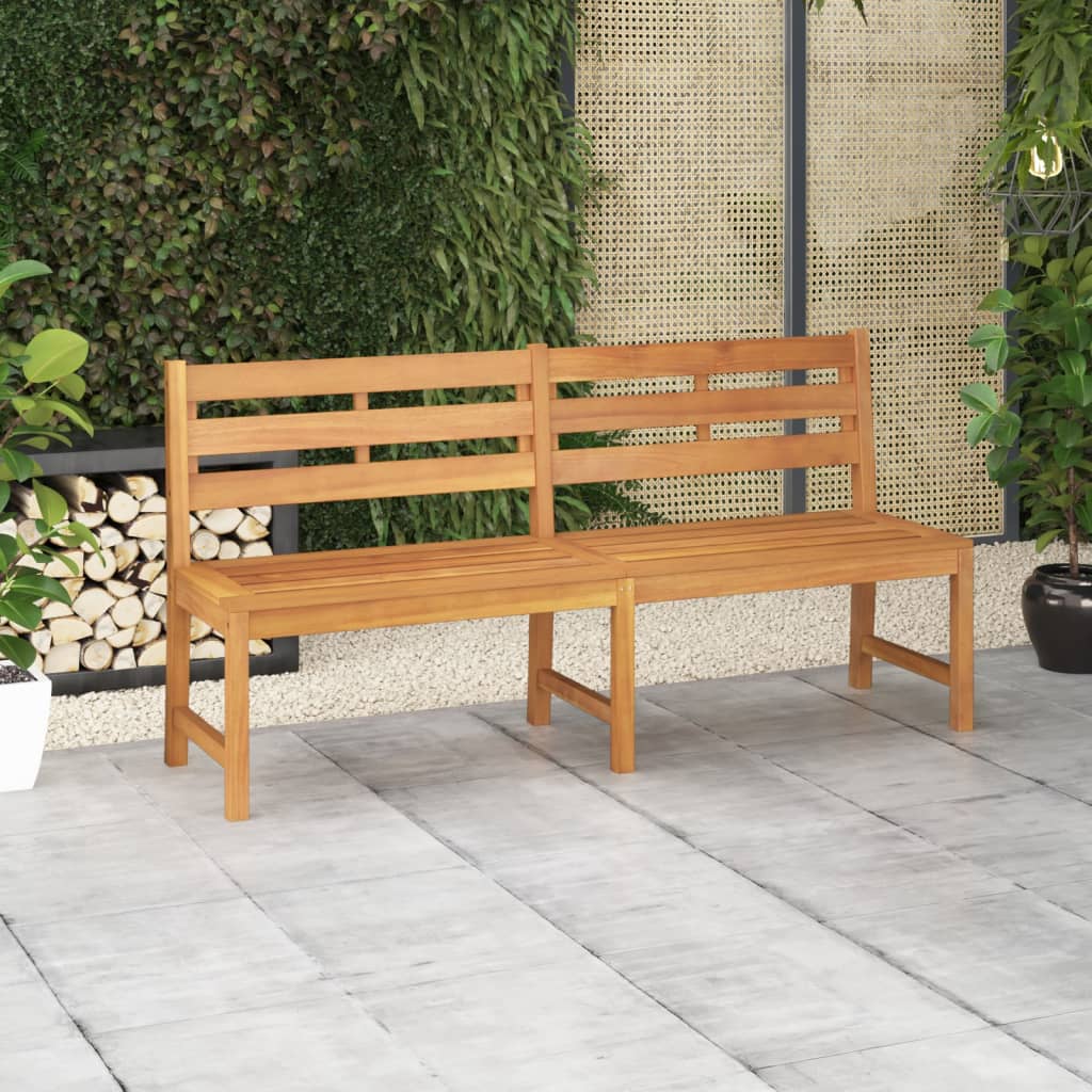 Patio Bench 70.9" Solid Teak Wood